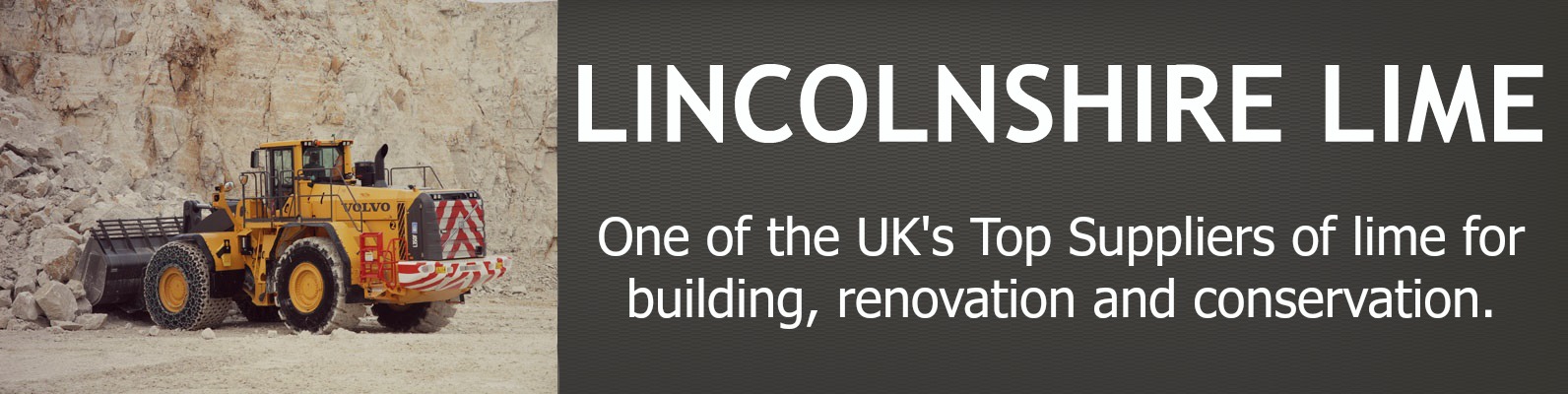 Lincolnshire lime banner, links to the homepage